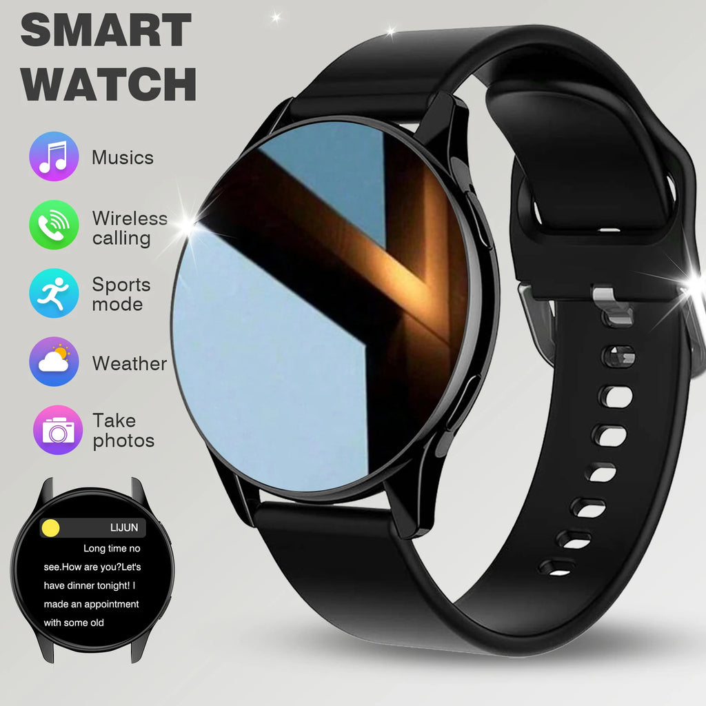 KinetiQ Active™️ Smart Watch E2

Smart Watch, Wireless Call/Dial, Multi-Sport Mode, Multiple APP Reminders, Suitable for Men and Women, Compatible with IPhone/An