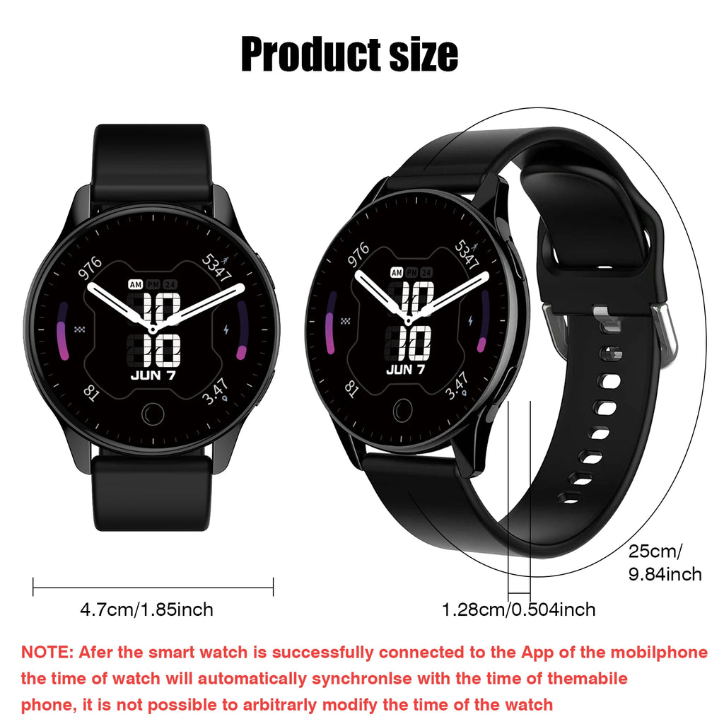 KinetiQ Active™️ Smart Watch E2

Smart Watch, Wireless Call/Dial, Multi-Sport Mode, Multiple APP Reminders, Suitable for Men and Women, Compatible with IPhone/An