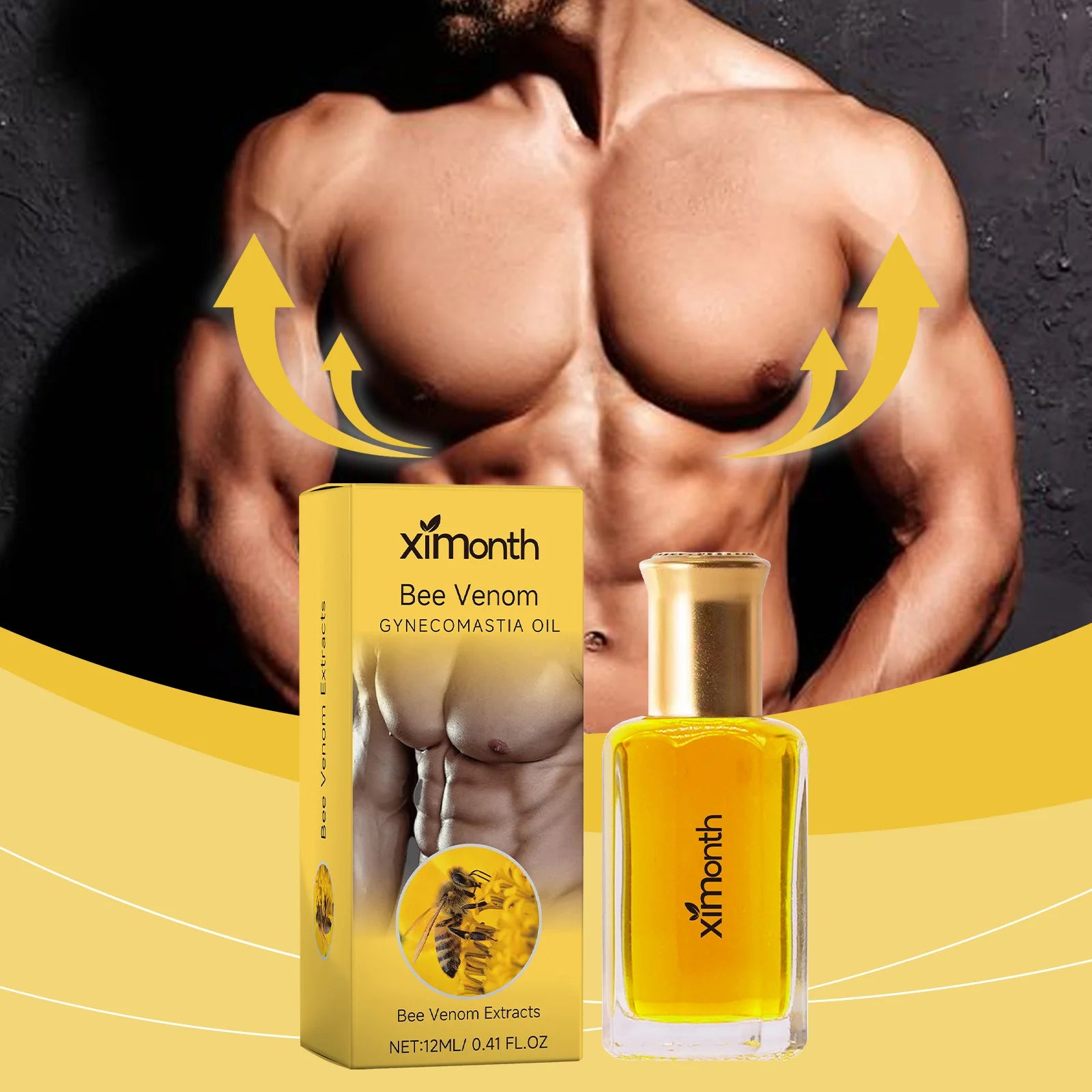 XiMonth - Men Breast Tightening Oil