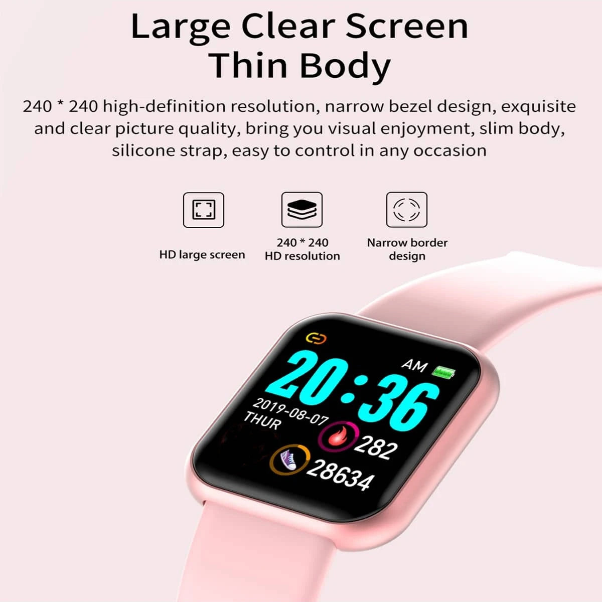 KinetiQ Active™️ Omnia Lite - Watch

Multifunctional Smart Watch Men Women Bluetooth Connected Phone Music Player Fitness Sport Bracelet Sleep Monitor D13 Smartwatch