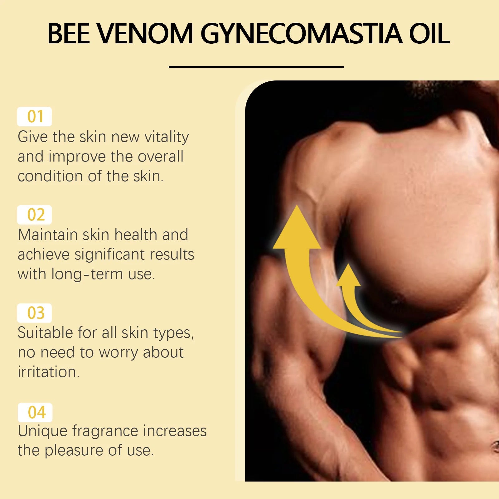 XiMonth - Men Breast Tightening Oil